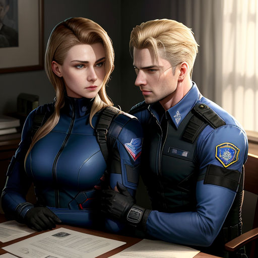 bryan tran add photo wesker x jill