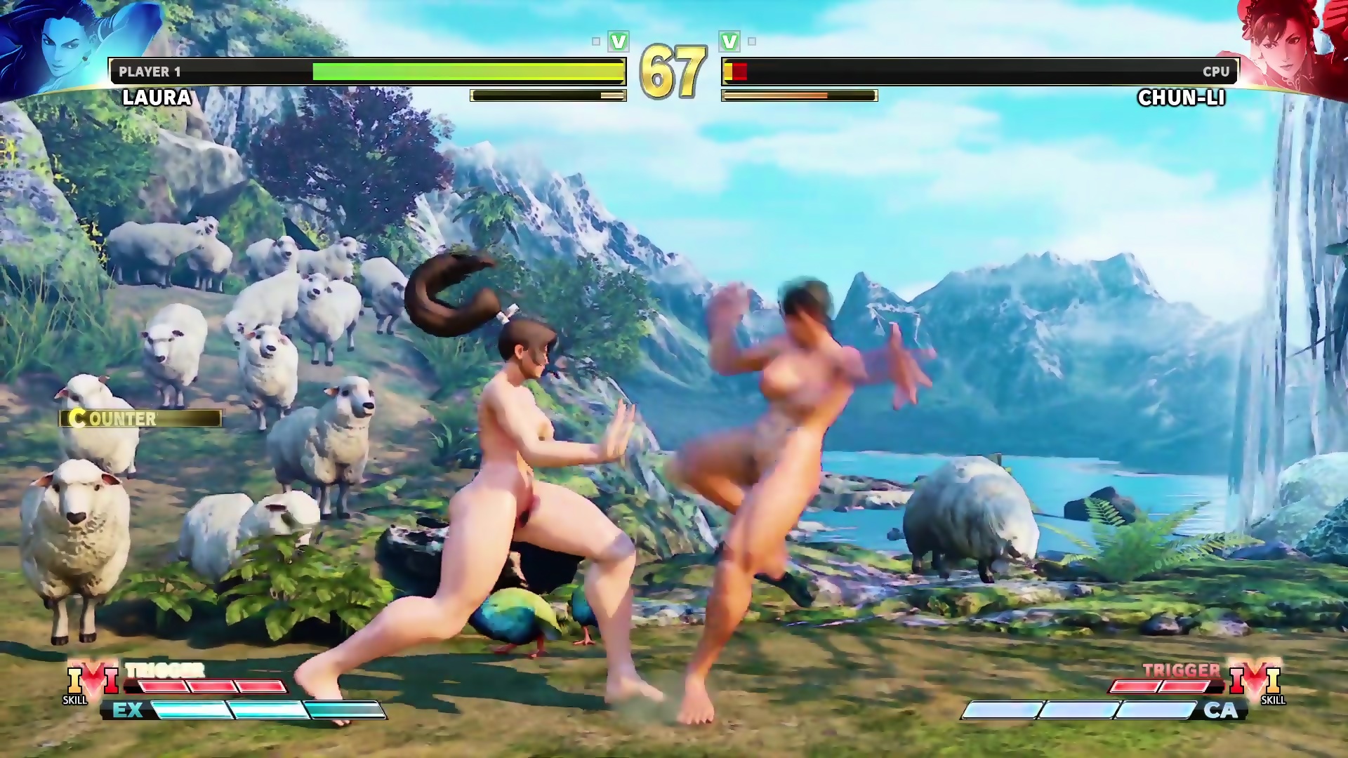 chun li uncensored - big black strapon patricia kennedy porn