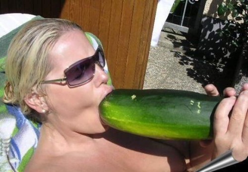anna midgett recommends Deep Throat Cucumber