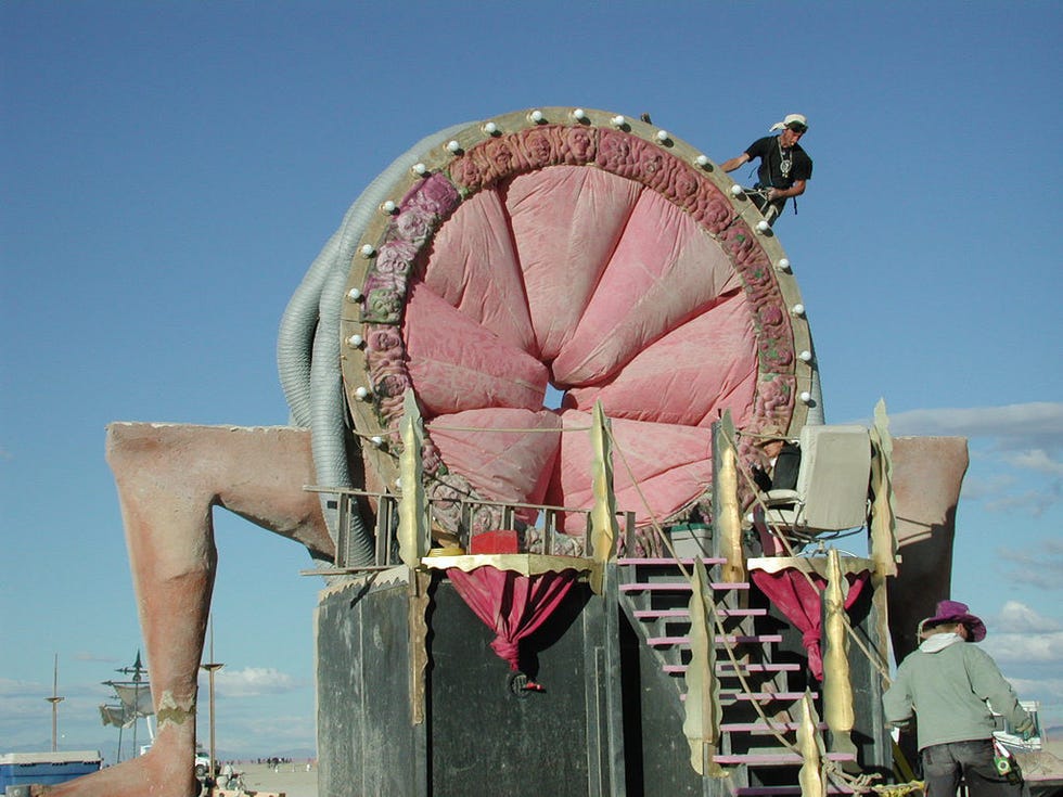 burning man blowjob