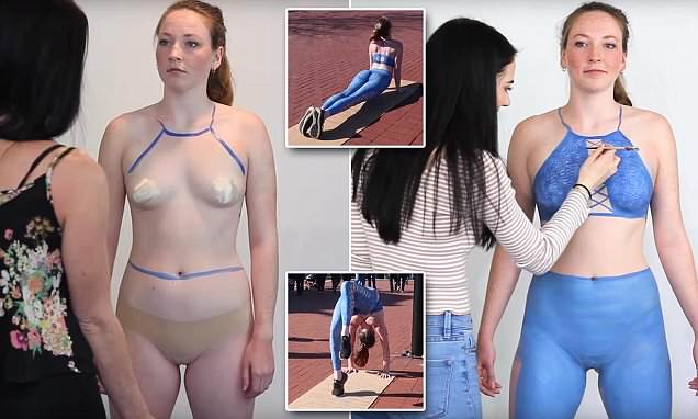 adrienne ramos howard recommends Nude Female Bodypaint