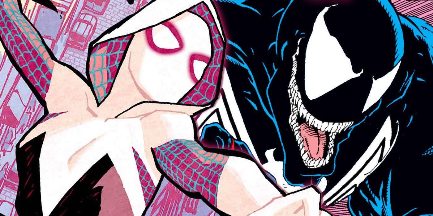 ann honda add spider gwen x venom photo