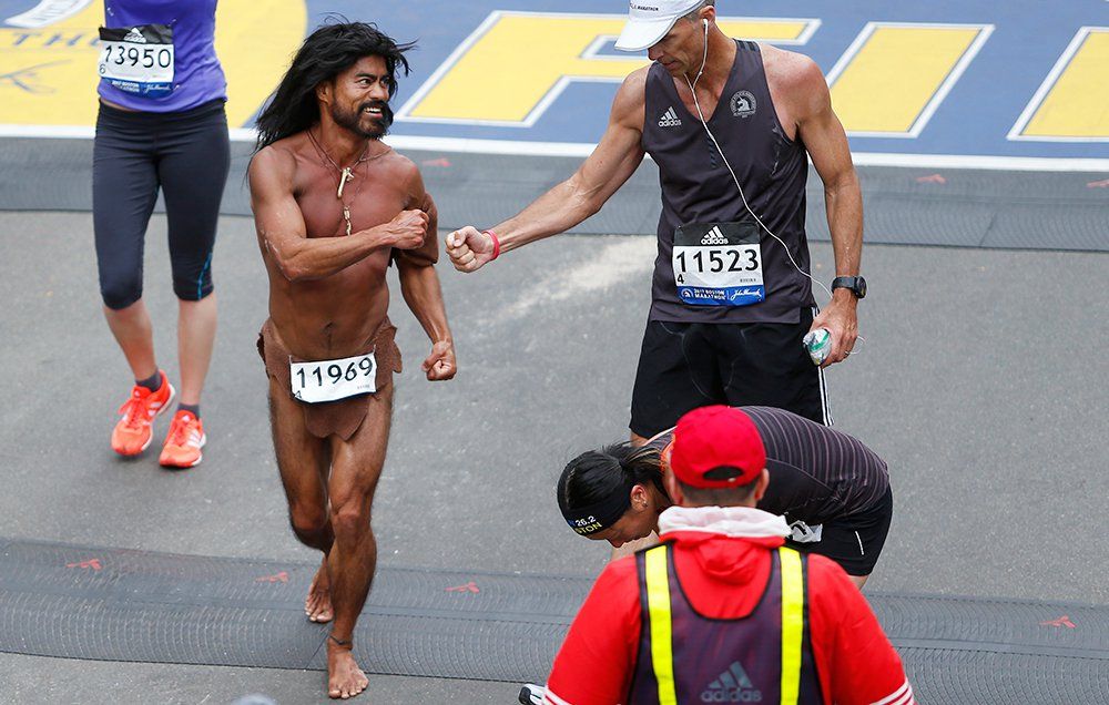 ashley josey recommends naked marathon pic