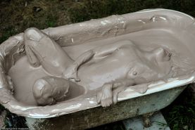 nude mud bathing - nude sleep porn paola rey sexy