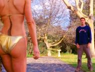 jennifer gareis nude - huge swaying tits eva angelina in lingerie