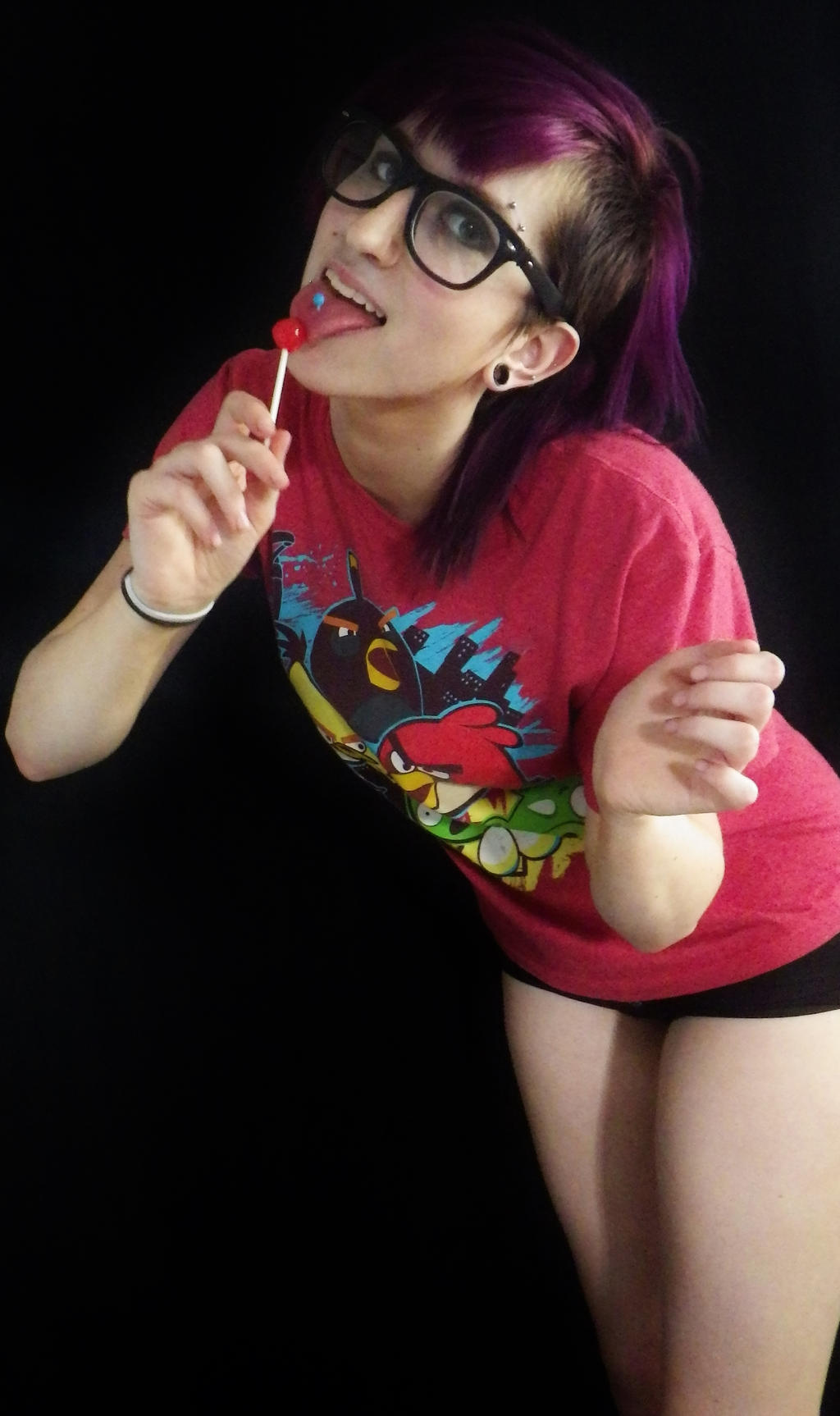 hot nerdy porn - naked on exercise bike asian mature horny