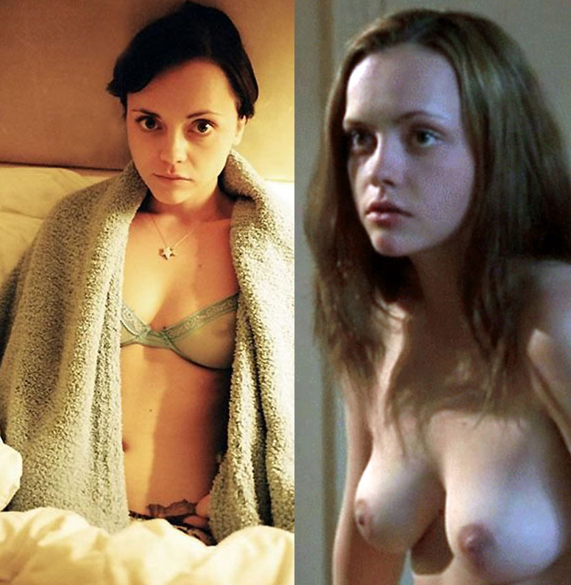 Christina Ricci Nude Scene studio white