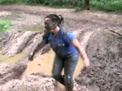 naked mud fight - sophia burns my cousin the creep 1970s nude