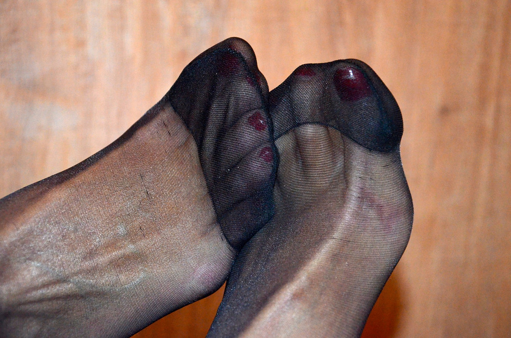 ann alvarez recommends pantyhose foot worship pic