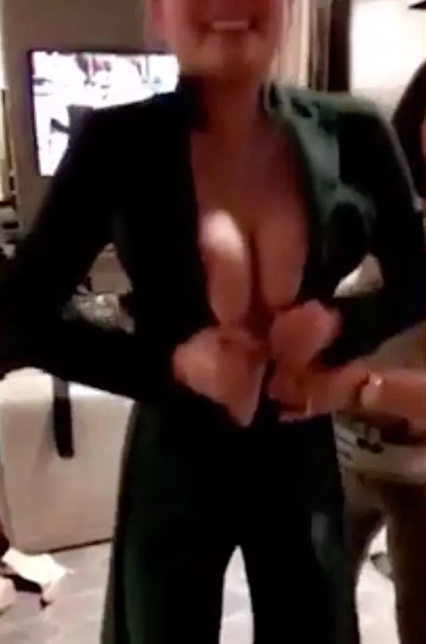 denise voelker recommends big boobs pop out pic
