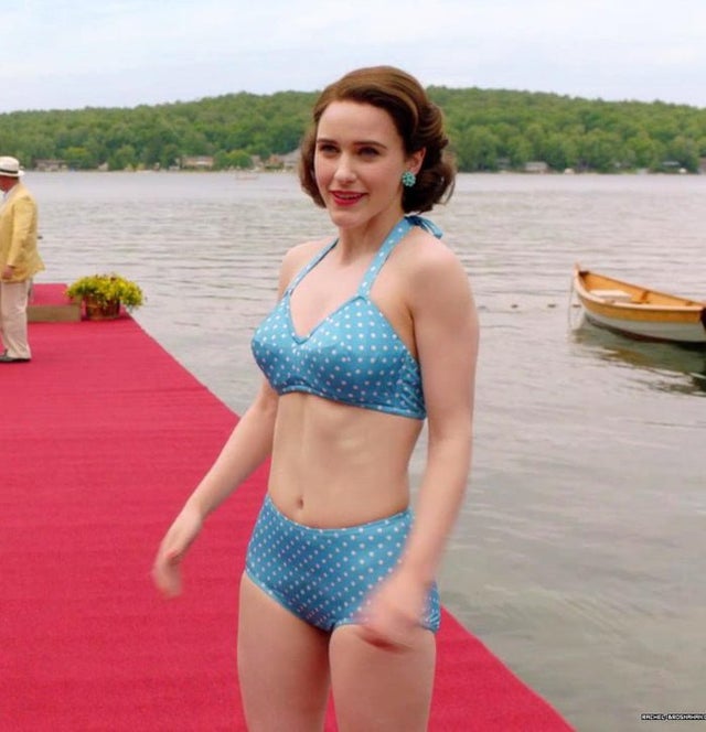 rachel brosnahan bikini - teens nude games strapless didlo