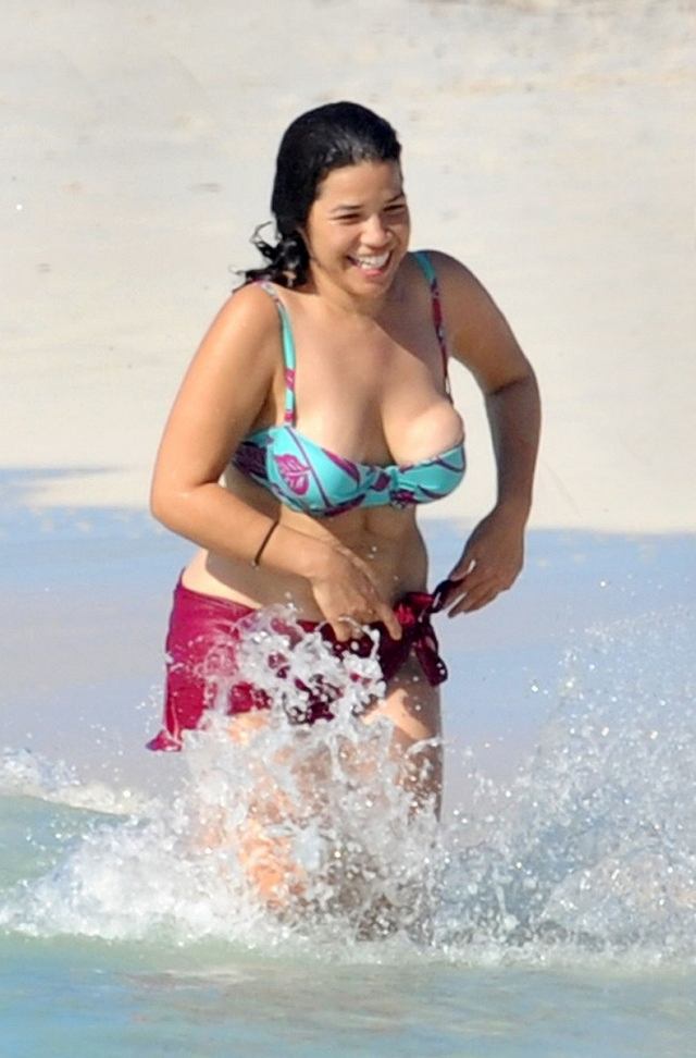 america ferrera in bikini