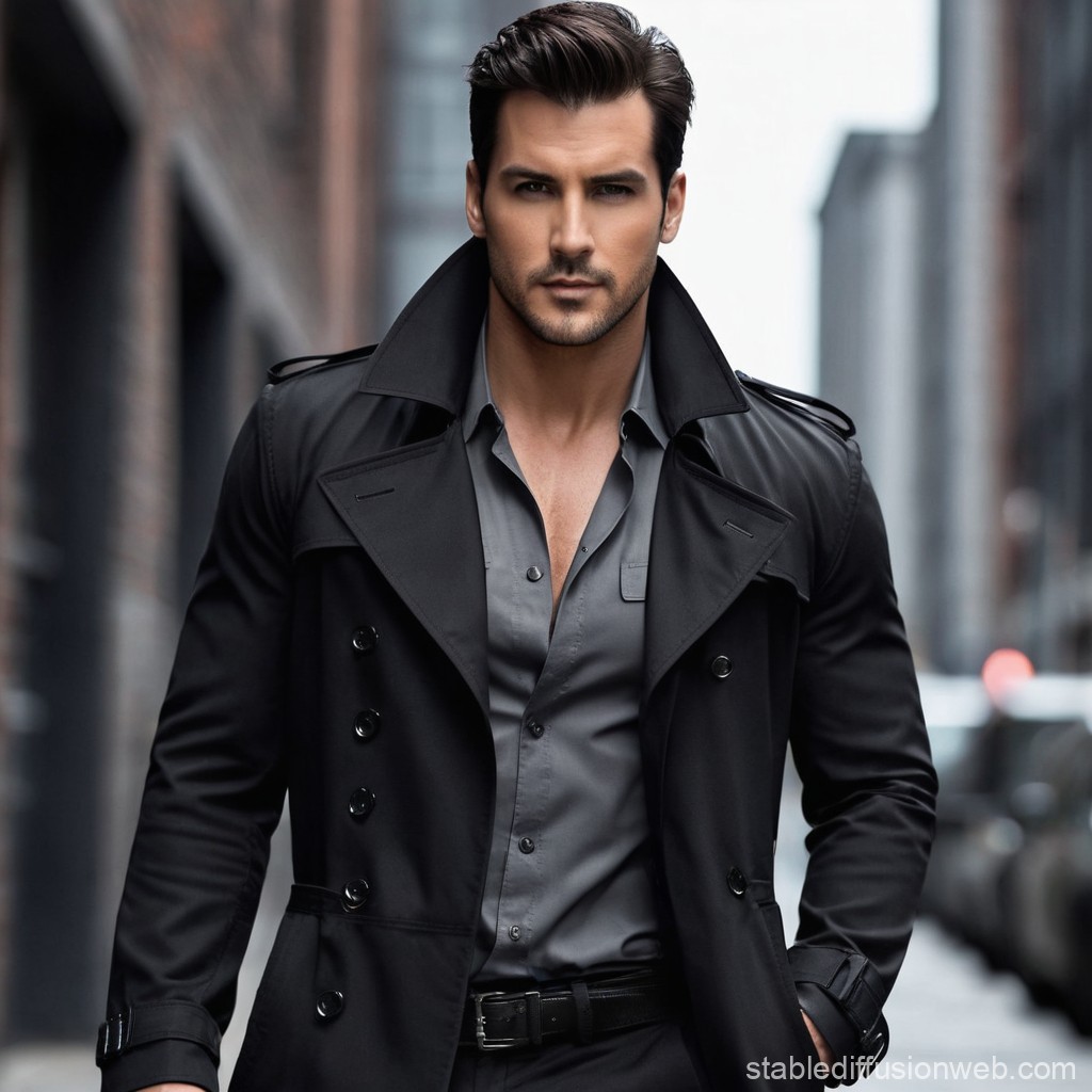 chris agnes recommends Alexis Texas Trench Coat
