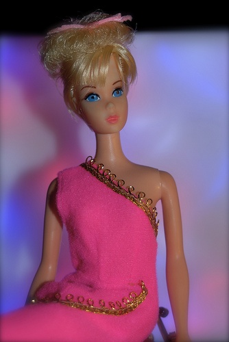 blonde barbie with bangs - wedding nip slips kimber woods nude