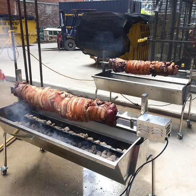 bbc spit roast - deep asslick bukkake swap