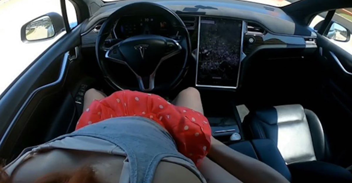 brittany halsey recommends Tesla Autopilot Porn