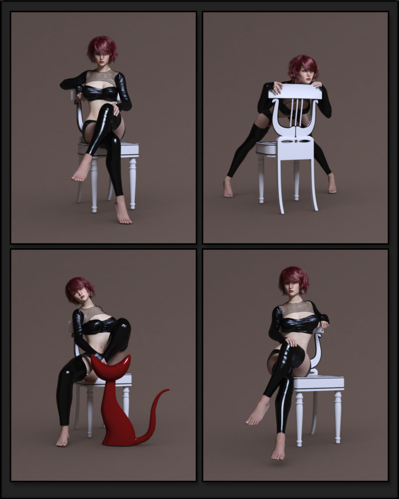 caterina mammone recommends Sexy Poses On A Chair