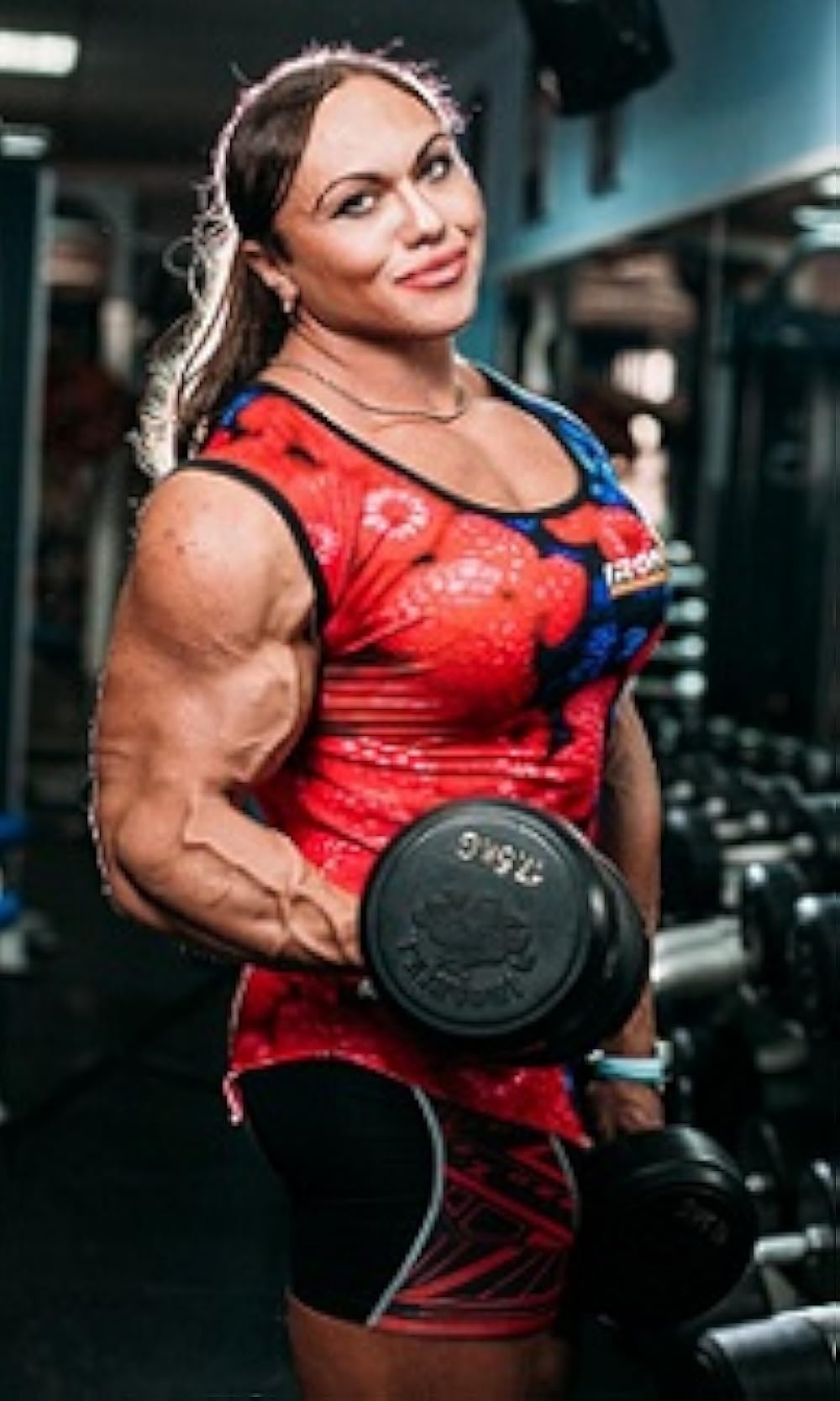 pornstar female bodybuilder - lil mochi doll leaks tits kara