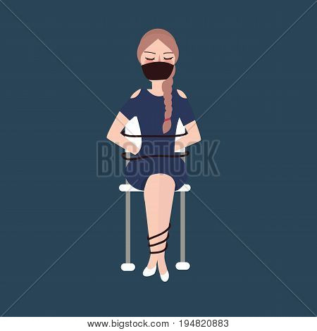 Best of Woman chairtied
