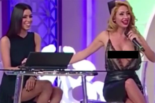 amber ley like nip slip on television photo christina herbst recommends nip slip on television pic