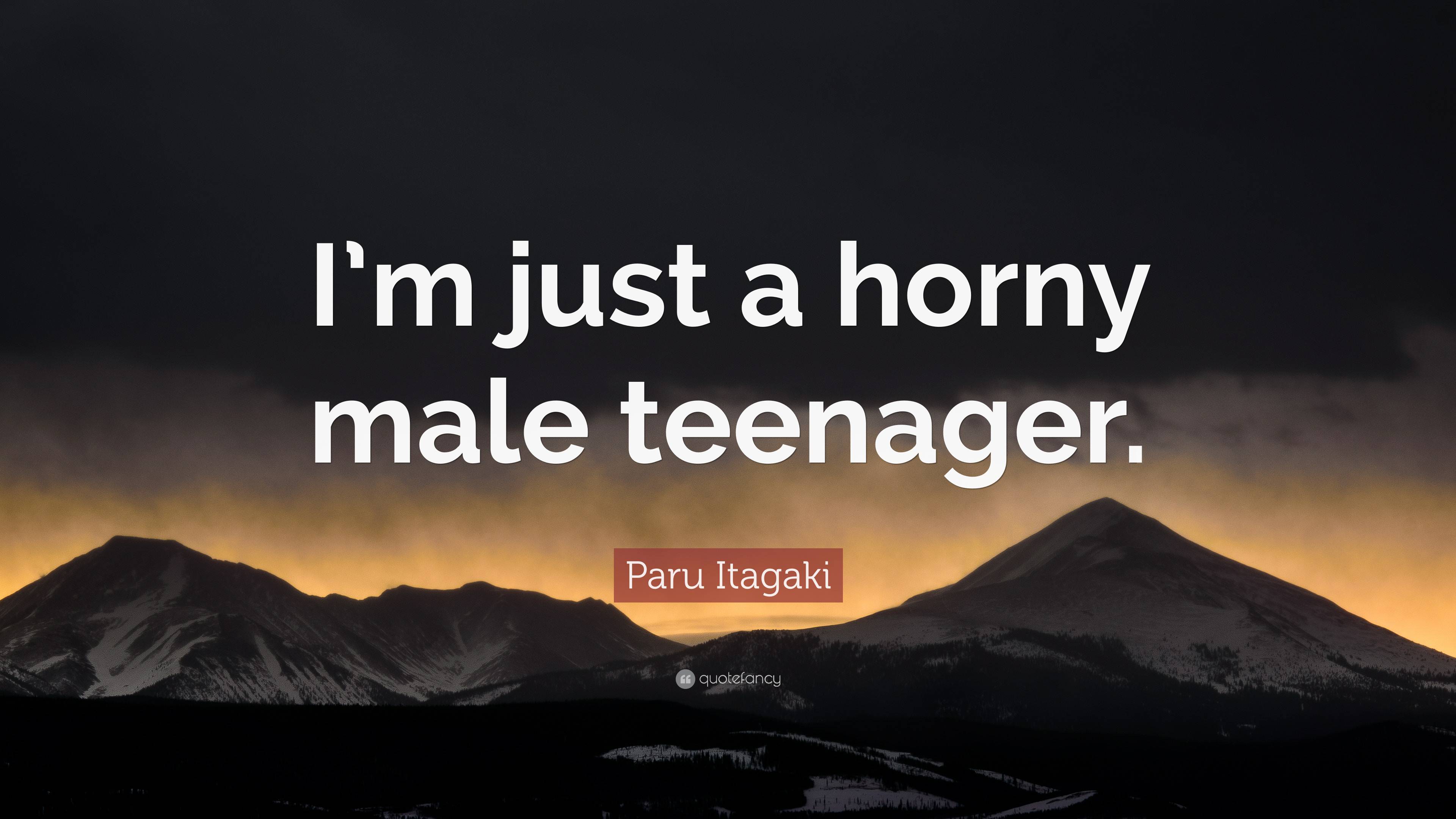 teenage horny