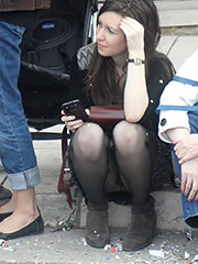 chris gilbreath recommends candid pantyhose upskirts pic