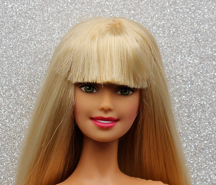 Ebony teens bbc it hard Blonde Barbie With Bangs preview teaser
