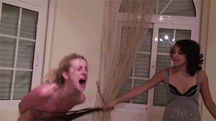 latina lezdom - watching porn with maya nude housekeeping