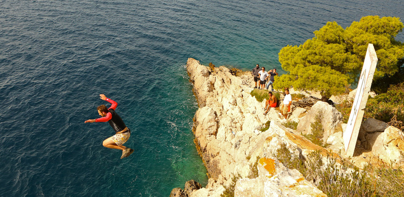 amir rotem recommends cliff diving nude christie bunch add cliff diving nude photo