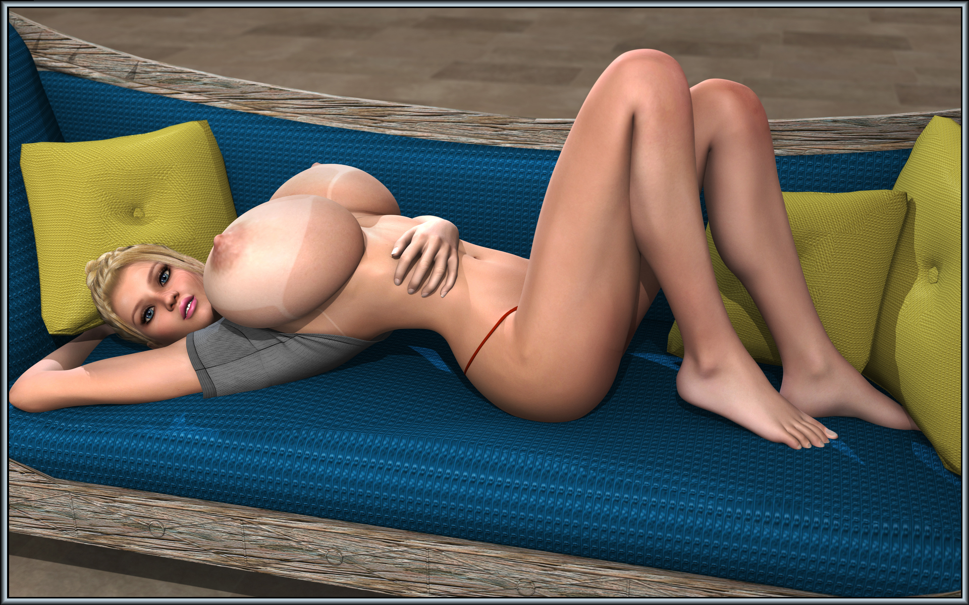 3d huge breasts - lady humping pillow cow gay porn