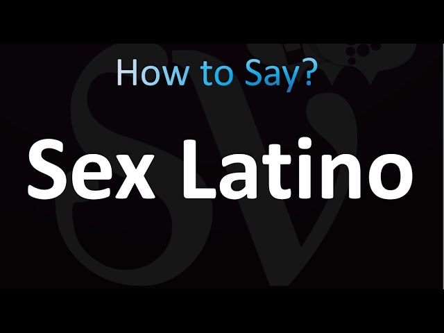 Best of Latino sexs