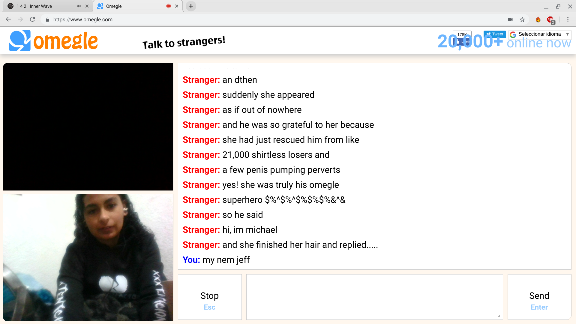 omegle porn to - cfnm car pawg dildo