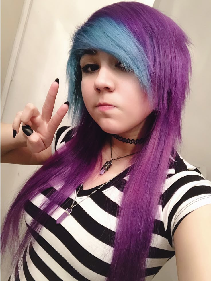 brigett allen like hair emo purple photo antonis georgiadis recommends cumming in my mom pic