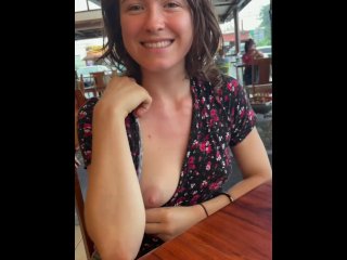 deborah a brown recommends women flashing tits in public pic