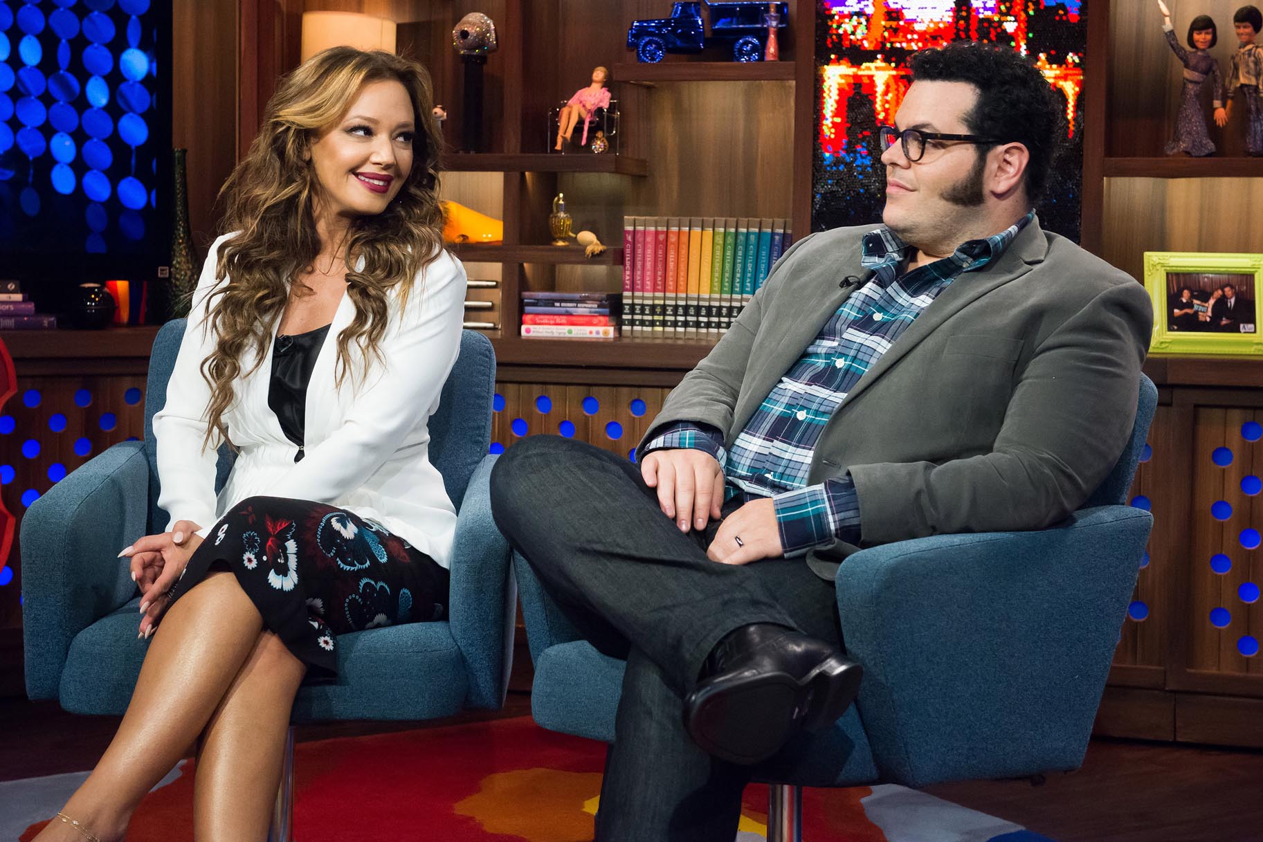 adrienne percy recommends leah remini legs pic