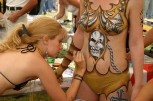 Best of deepika tayal's gallery lady gaga full frontal nude aileen teng add photo body paint nudists