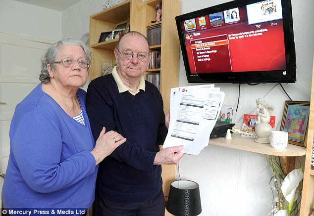 old man watching porn