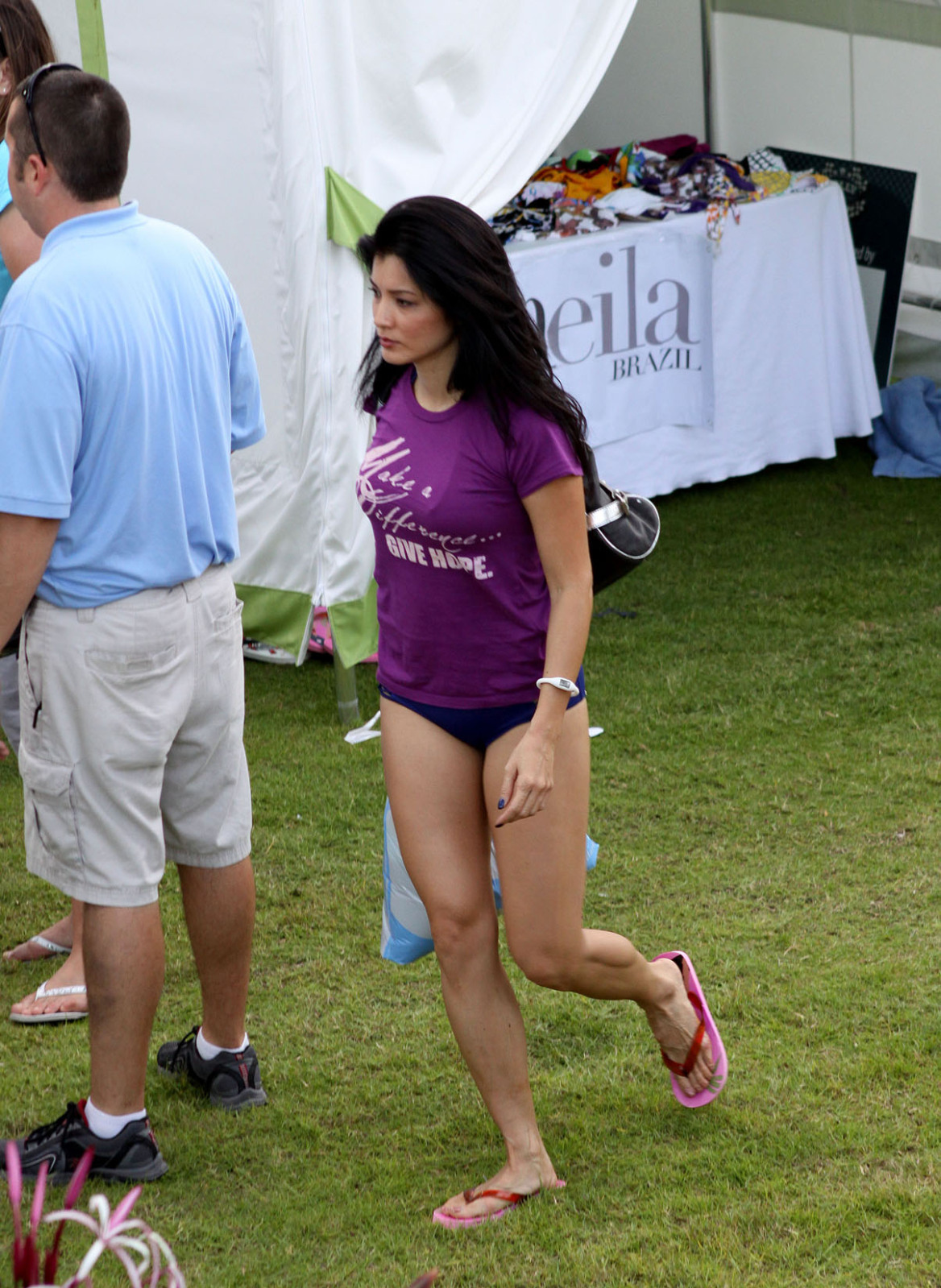 kelly hu in a bikini - tits candid angel smalls bbc
