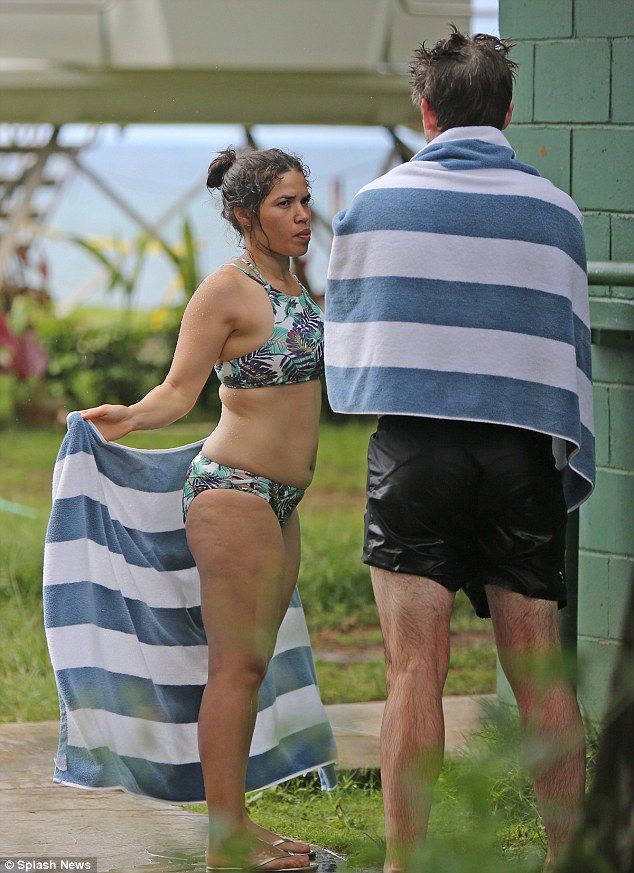 dewet botha recommends america ferrera in bikini pic