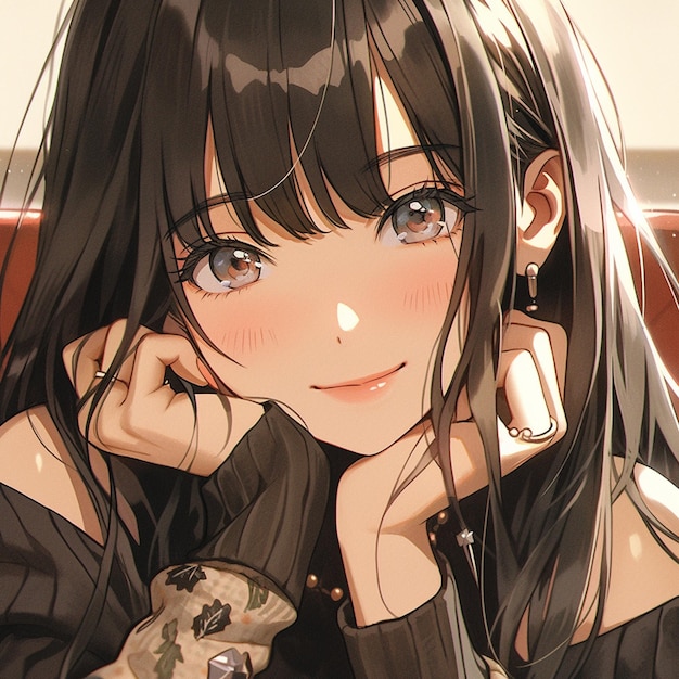 Anime Girl Long Black Hair norsk xxx darren paine recommends Anime Girl Long Black Hair
