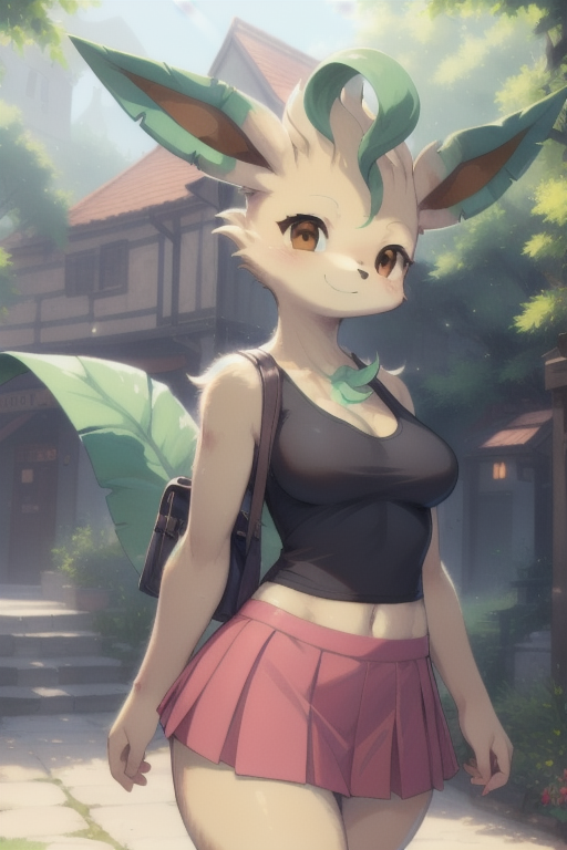 Best of Anthro leafeon