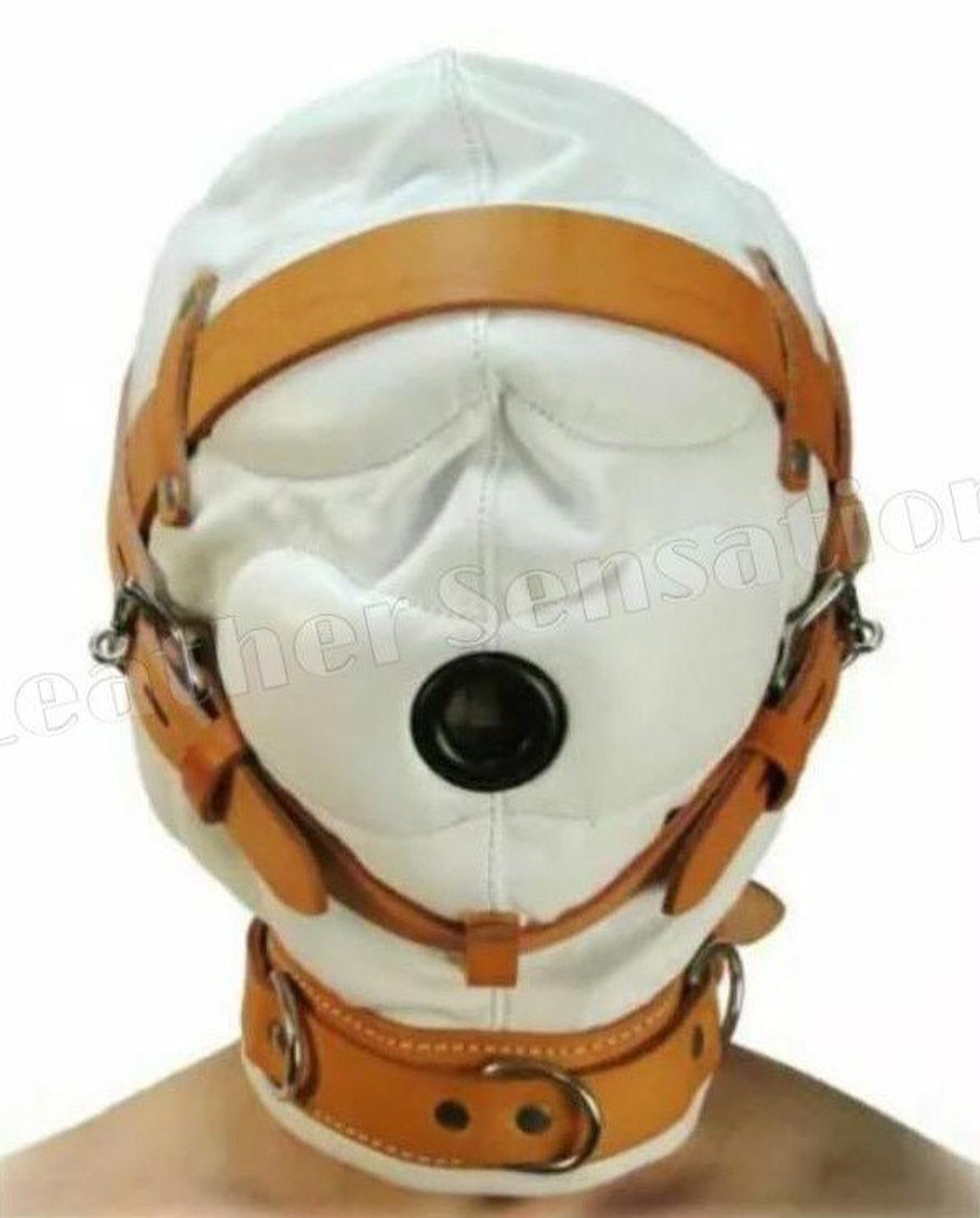 sensory deprivation bdsm - pornographic masks wife sucking dick