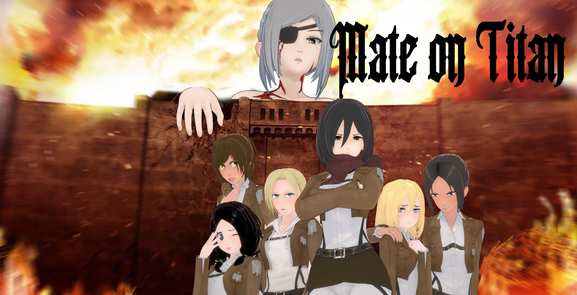 cheryl waggoner recommends Attack On Titans Porn Game