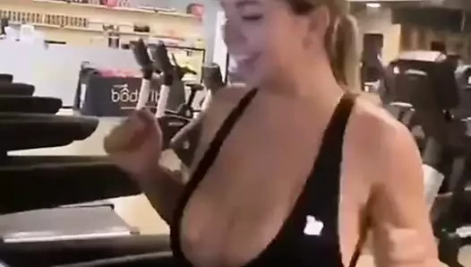 Big Tits In The Gym milf hentai