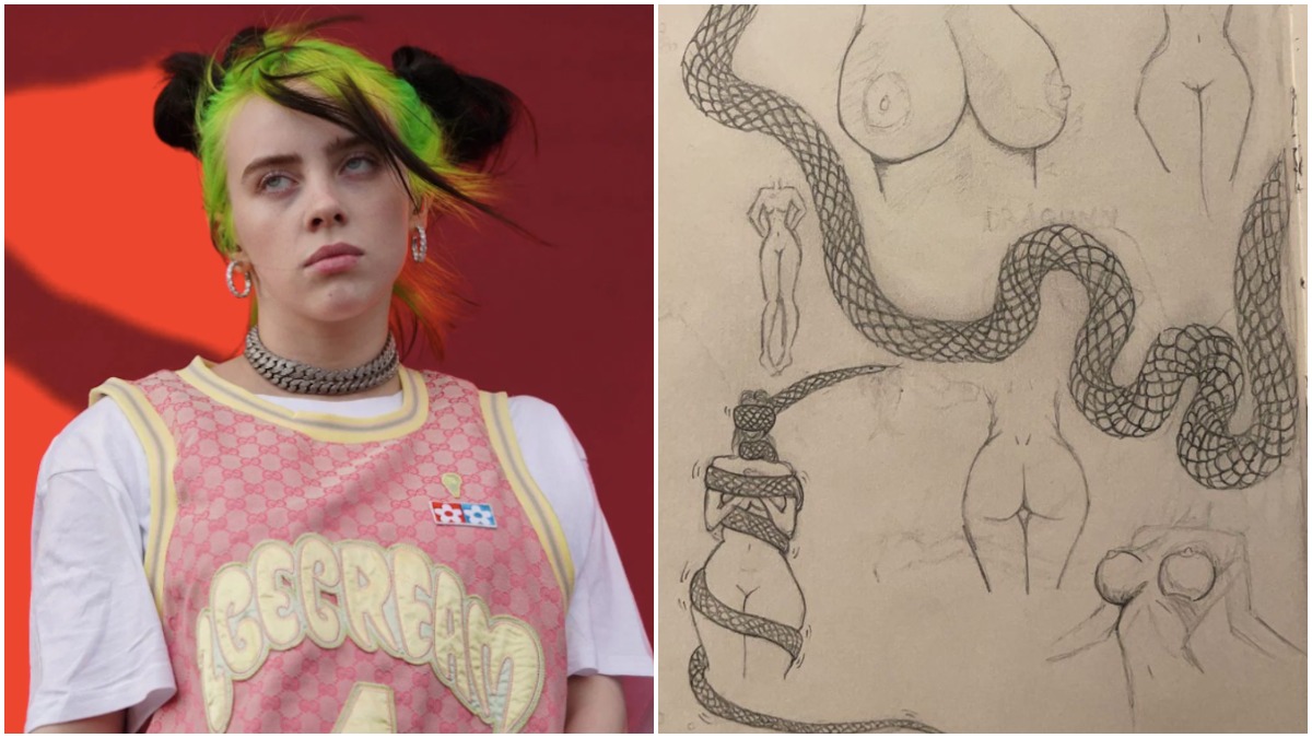 Best of Billie eilish tits nude