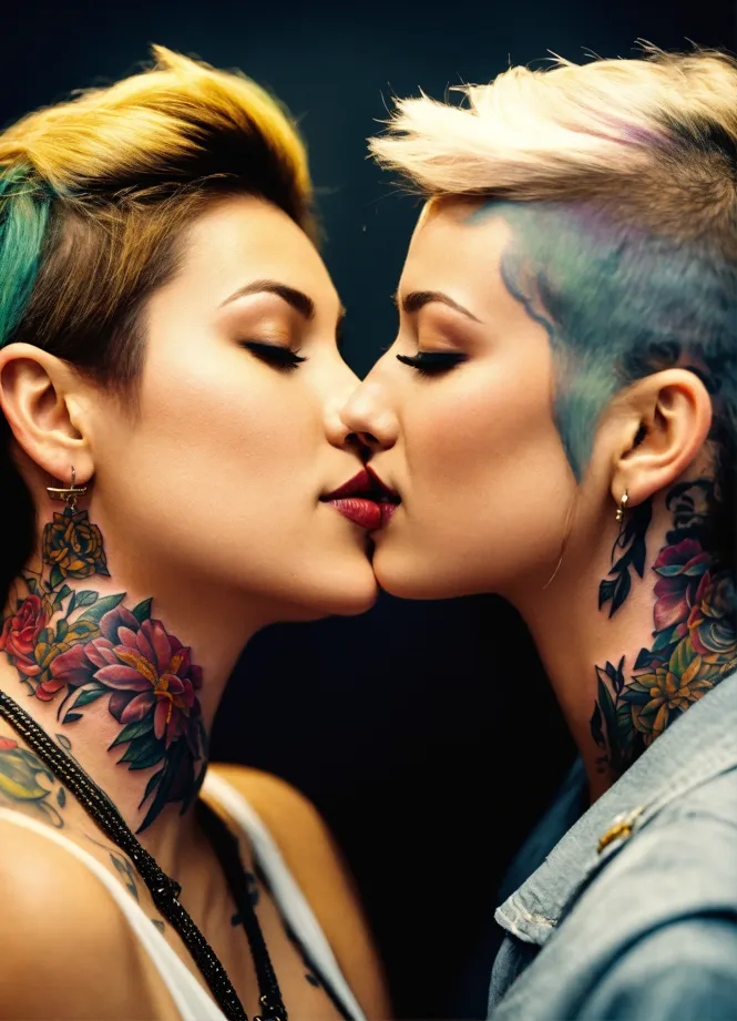 angela dawn miller recommends Black Lesbians Tongue Kissing