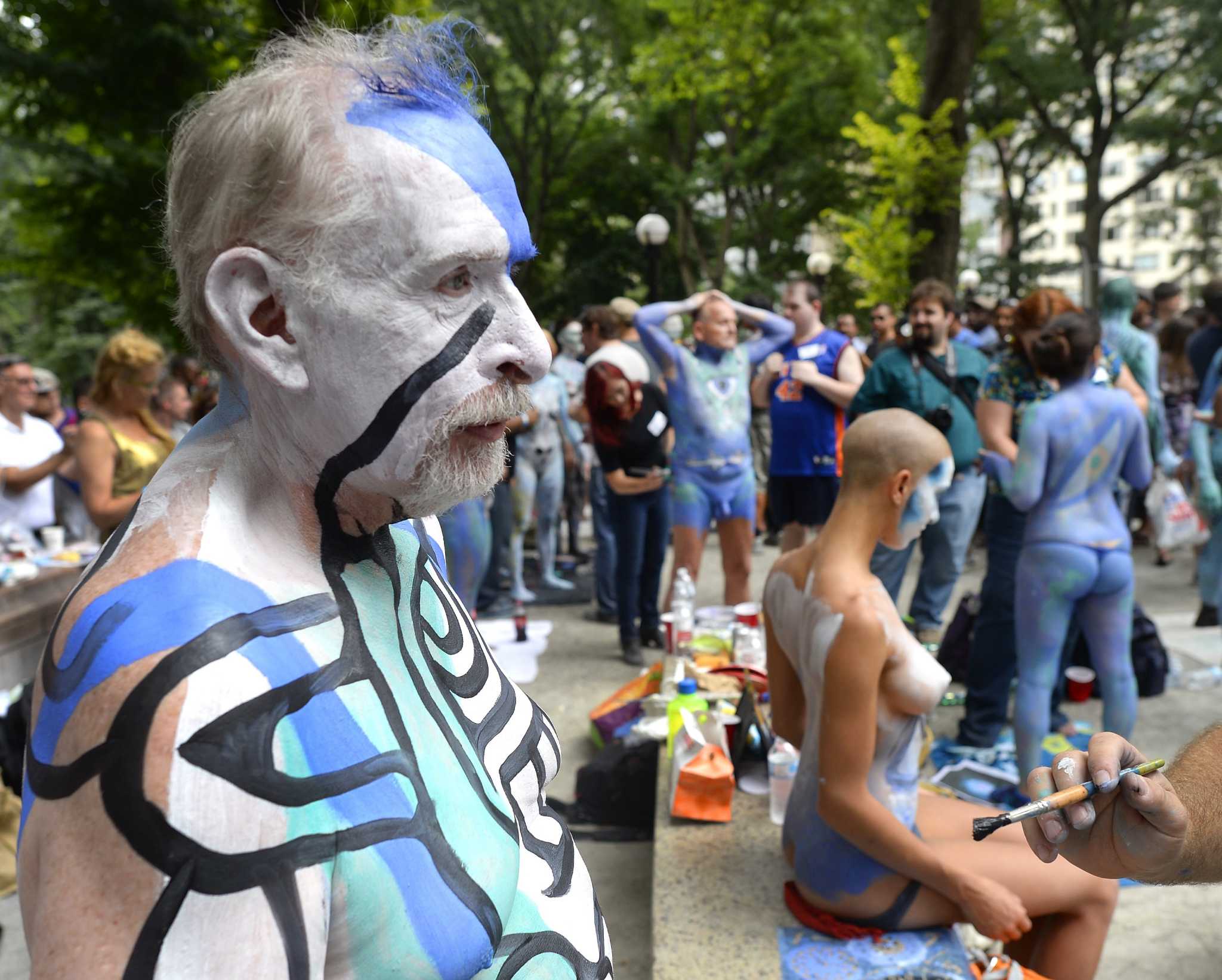 alice beard recommends Body Paint Nudists