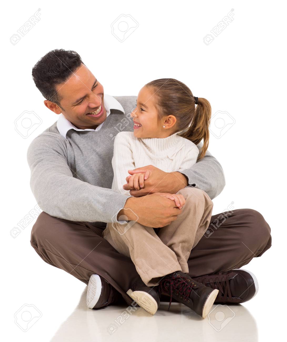 art powers recommends daughter sits on dads lap pic