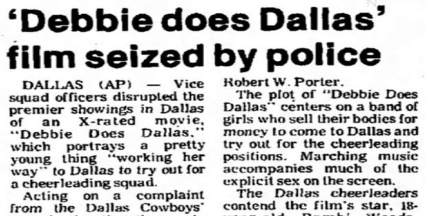ajay kumar chhipa recommends debbie does dallas full film angela ellard add debbie does dallas full film photo