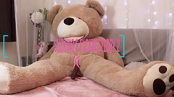 humping teddy bear - cum inside sister virgin deforation